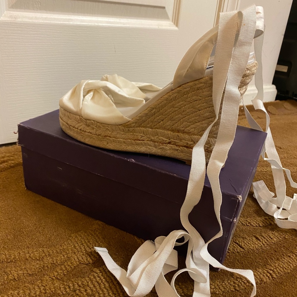 Ralph Lauren purple label collection espadrilles